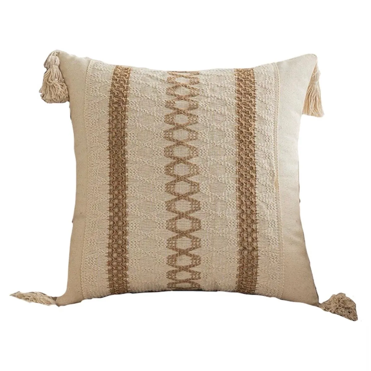 GENERICO - Fundas Decorativas Boho Marroquí Cojin Decoración A19