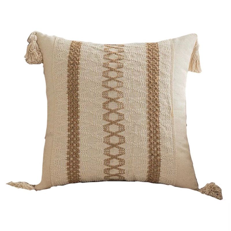 GENERICO - Fundas Decorativas Boho Marroquí Cojin Decoración A19