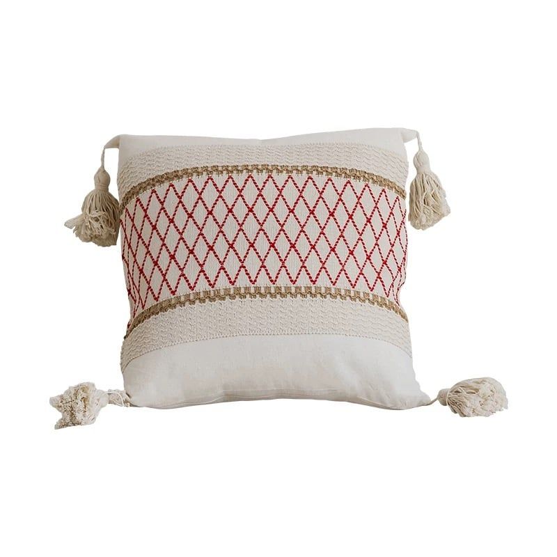 GENERICO - Fundas Decorativas Boho Marroquí Cojin Decoración A16