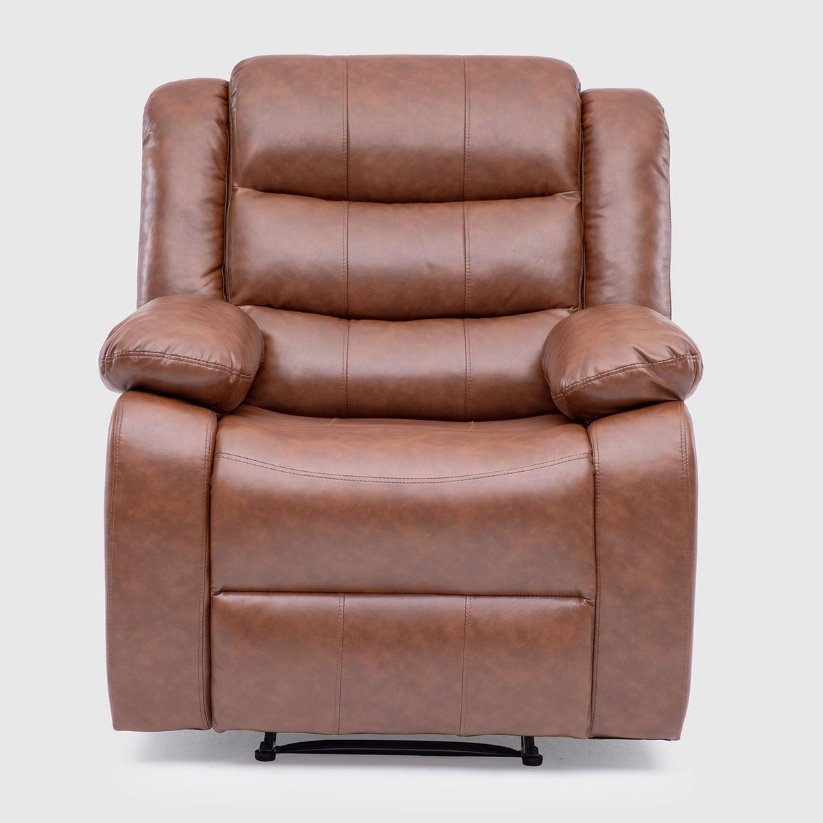 DANIELS - Berger Reclinable 1 Cuerpo Moderno Café PU Berlin KM060RBR