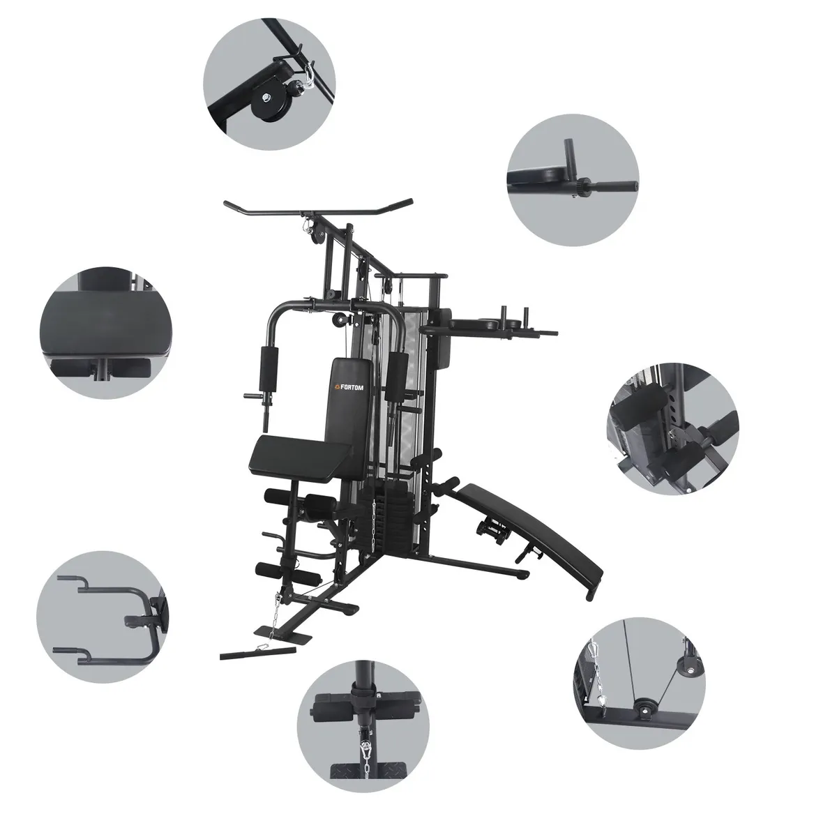 BASKO FITNESS - Máquina Home Gym Pro