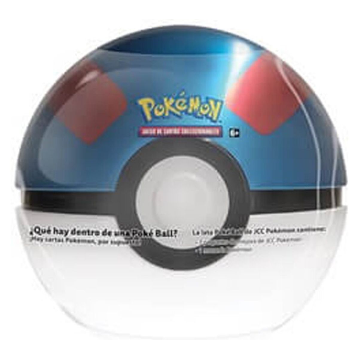 BANDAI - Pokemon - Great Ball - Pokeball -  Juego De Carta