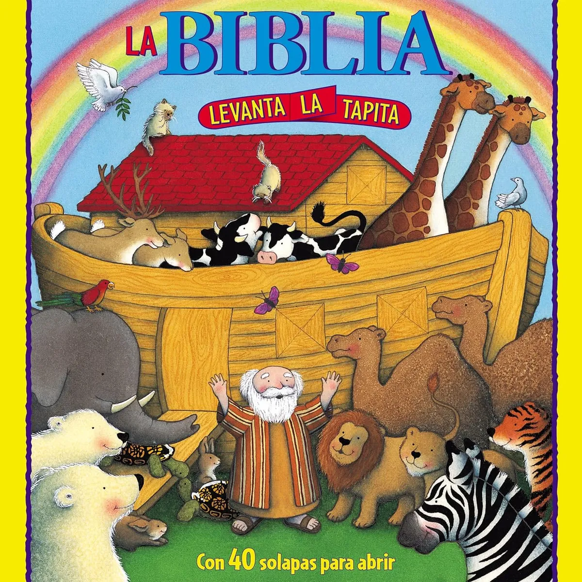 HARPERCOLLINS - Biblia Levanta La Tapita para niños 2 a 4 años