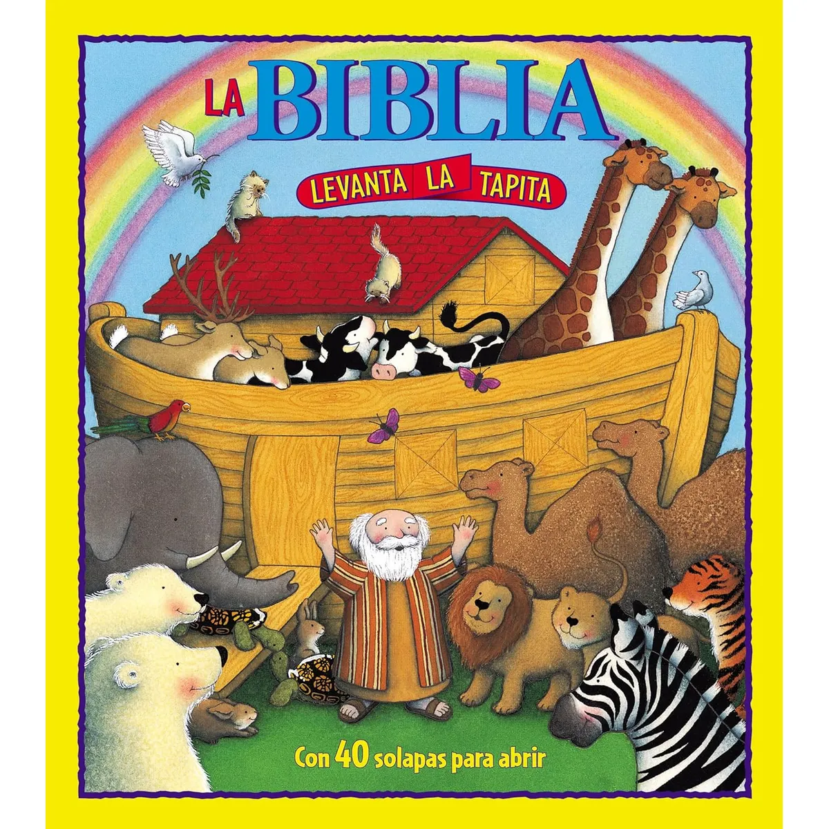 HARPERCOLLINS - Biblia Levanta La Tapita para niños 2 a 4 años