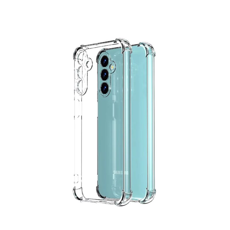 JOIGO - Carcasa Transparente Con Bordes Para Samsung S24 Fe