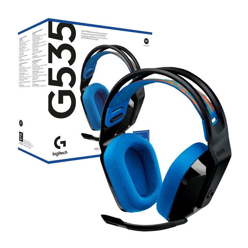 LOGITECH - Audifono Gamer Inalambrico Logitech G535 Over-ear Lightspeed
