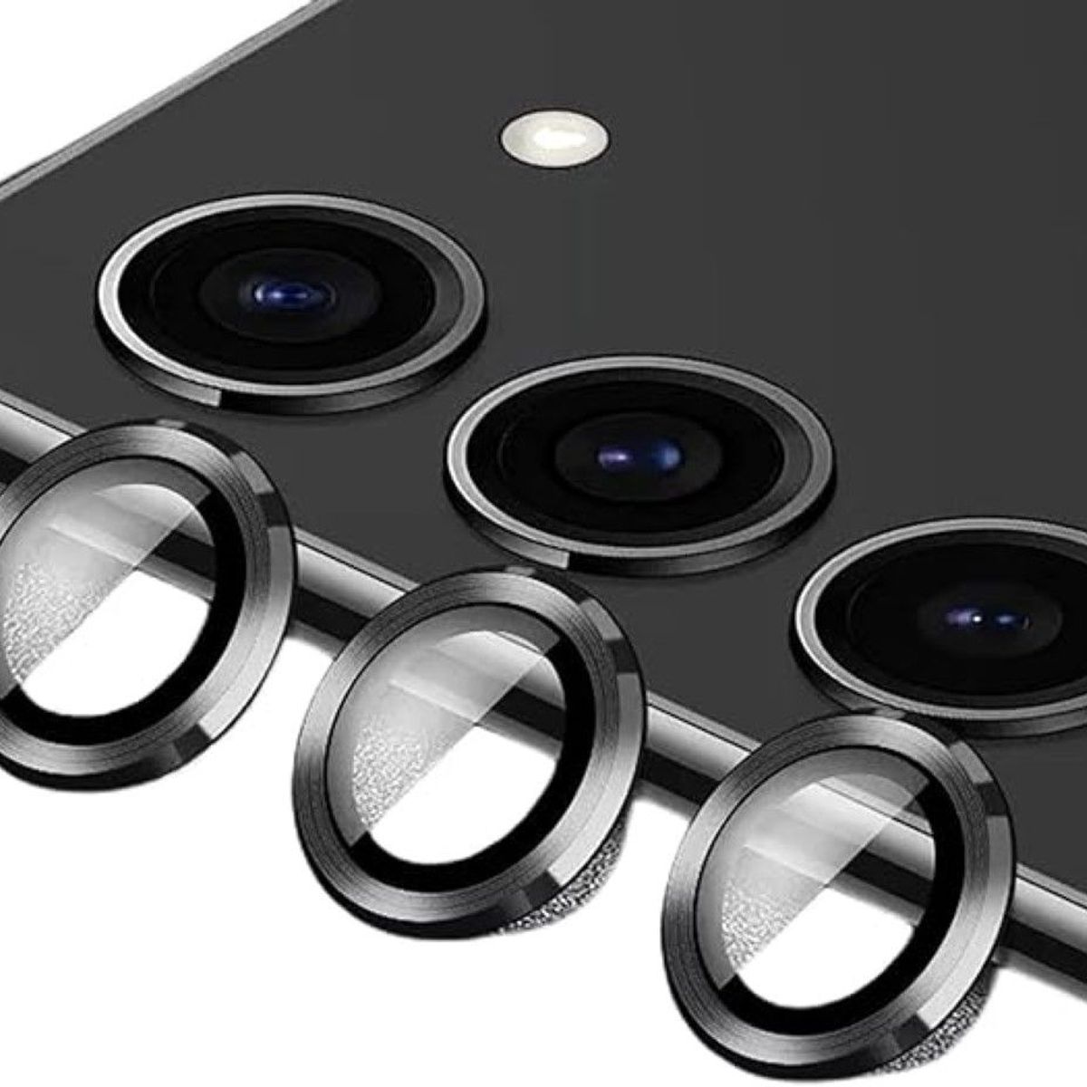 GENERICO - Protector De Lentes Para Cámara Samsung A54 5g Negro