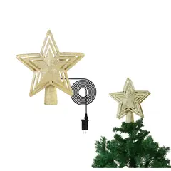 GENERICO - Estrella Navideña Para Árbol De Navidad Proyector Led 3D
