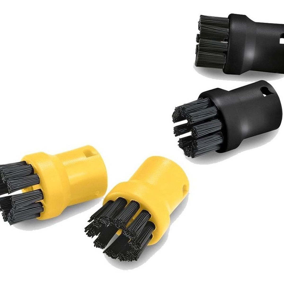 KARCHER - Set 4 Cepillos Redondos Para Vaporizadora Karcher