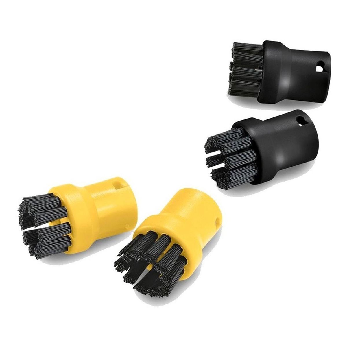 KARCHER - Set 4 Cepillos Redondos Para Vaporizadora Karcher