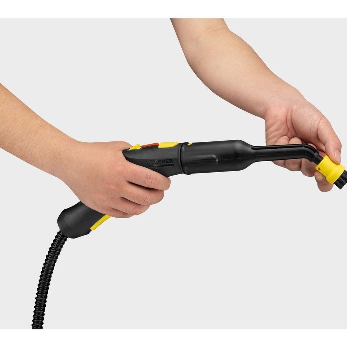 KARCHER - Set 4 Cepillos Redondos Para Vaporizadora Karcher