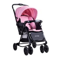 Coche Cuna Balancin SX Rosado