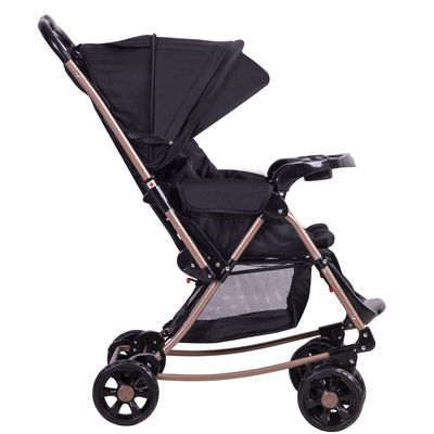 Imagen 2 del producto Coche Cuna Balancin SX Negro Dorado