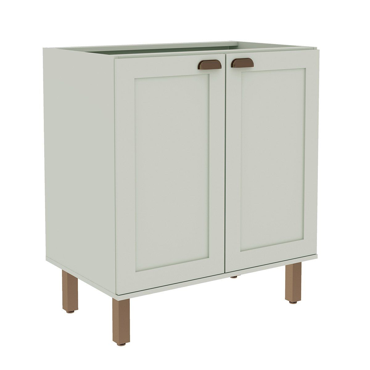 DF HOME - Mueble Base 2 Puertas 800 Studio - Verde Menta 1529.0001