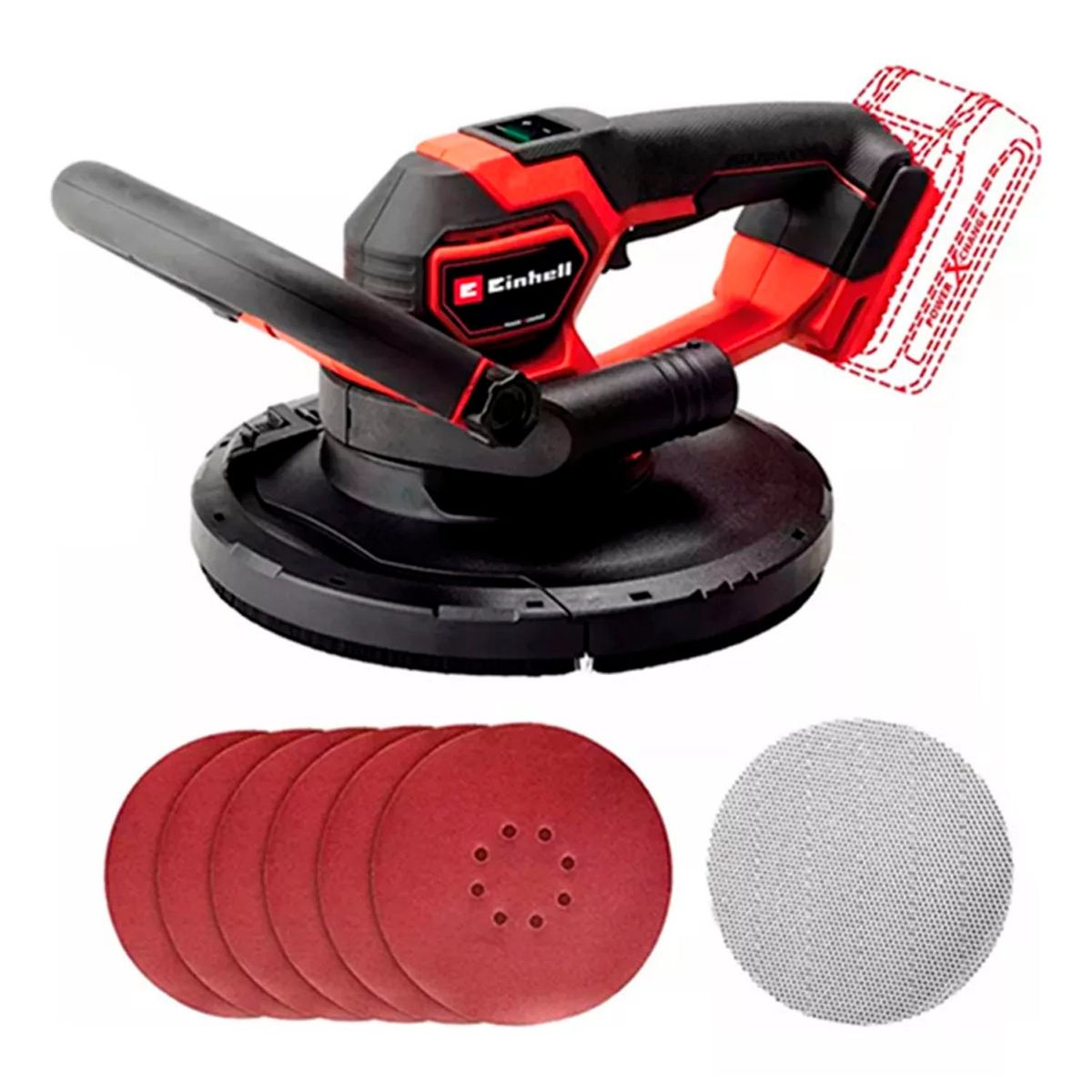 EINHELL - Lijadora Pulidora Paneles Yeso 18v Einhell 4259995