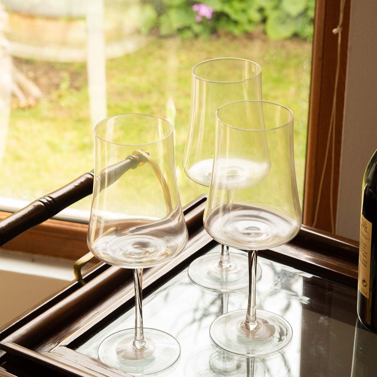 DECO EXPRESS - Set 6 Copas Valeria Vino transparente