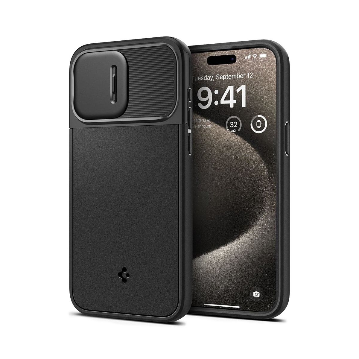SPIGEN - Carcasa Spigen Optik Armor Magfit para iPhone 15 Pro