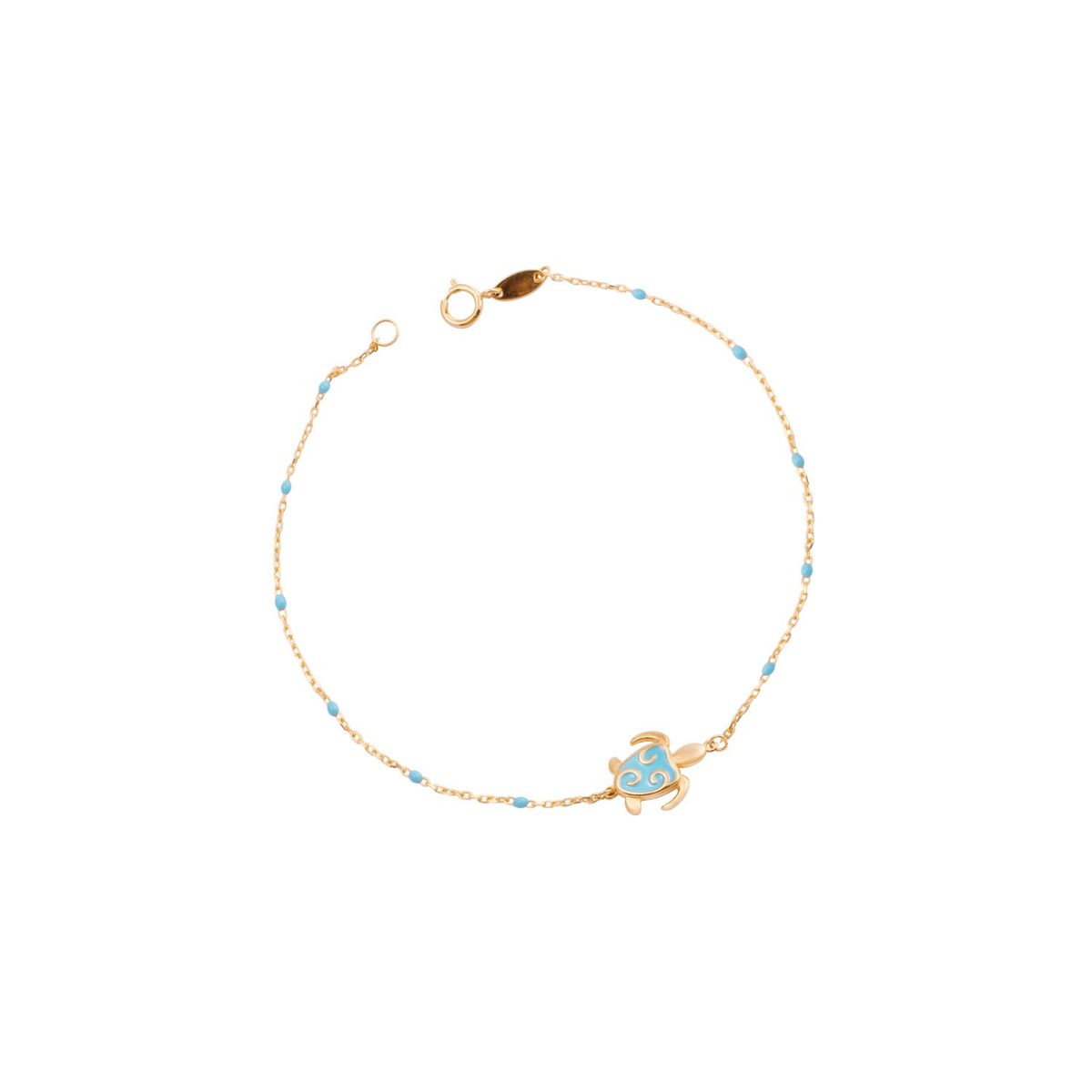 JB JOYAS BARON - Pulsera de Oro 18kt Tortuga Celestial