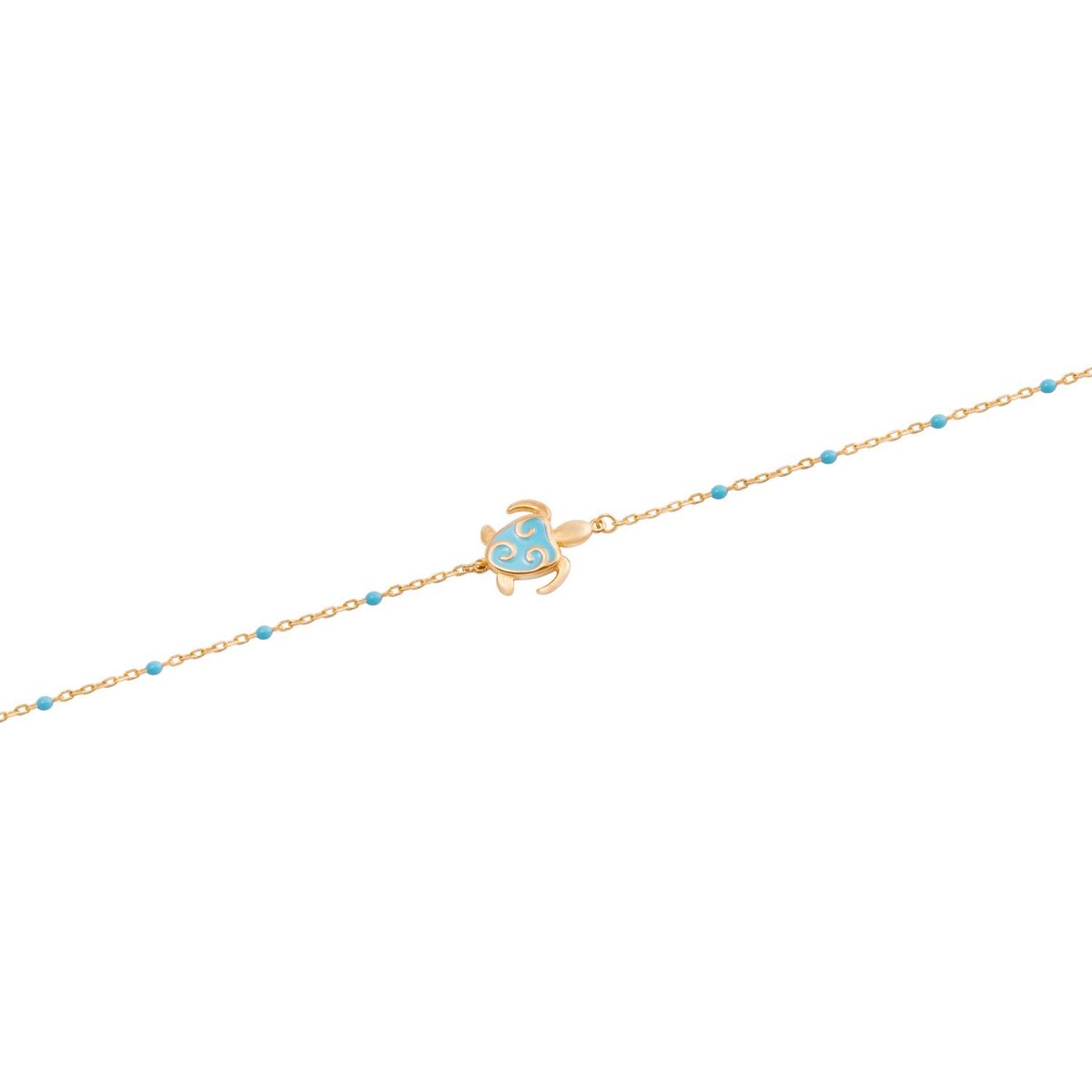 JB JOYAS BARON - Pulsera de Oro 18kt Tortuga Celestial