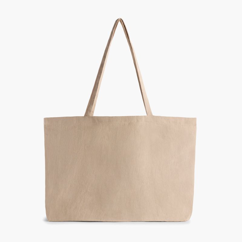CALMA HOUSE - Tote Bag Lino 46x19x40 Natural Form