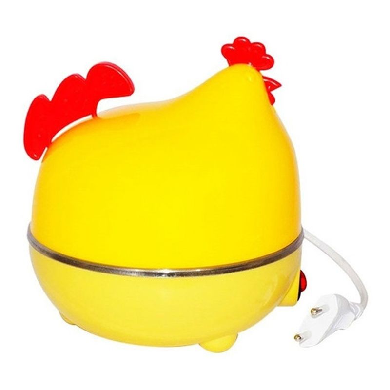 GENERICO - Máquina Hervidor Cocedor Huevos Vapor Gallina Color Amarillo