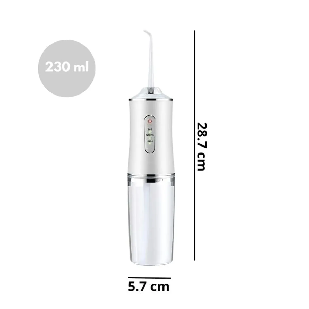 CRUSEC - Limpiador Dental Portatil USB Irrigador Bucal