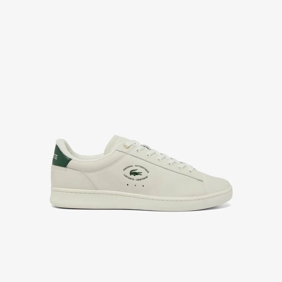 LACOSTE - Zapatilla Urbana Cuero Hombre CARNABY SET Beige Lacoste