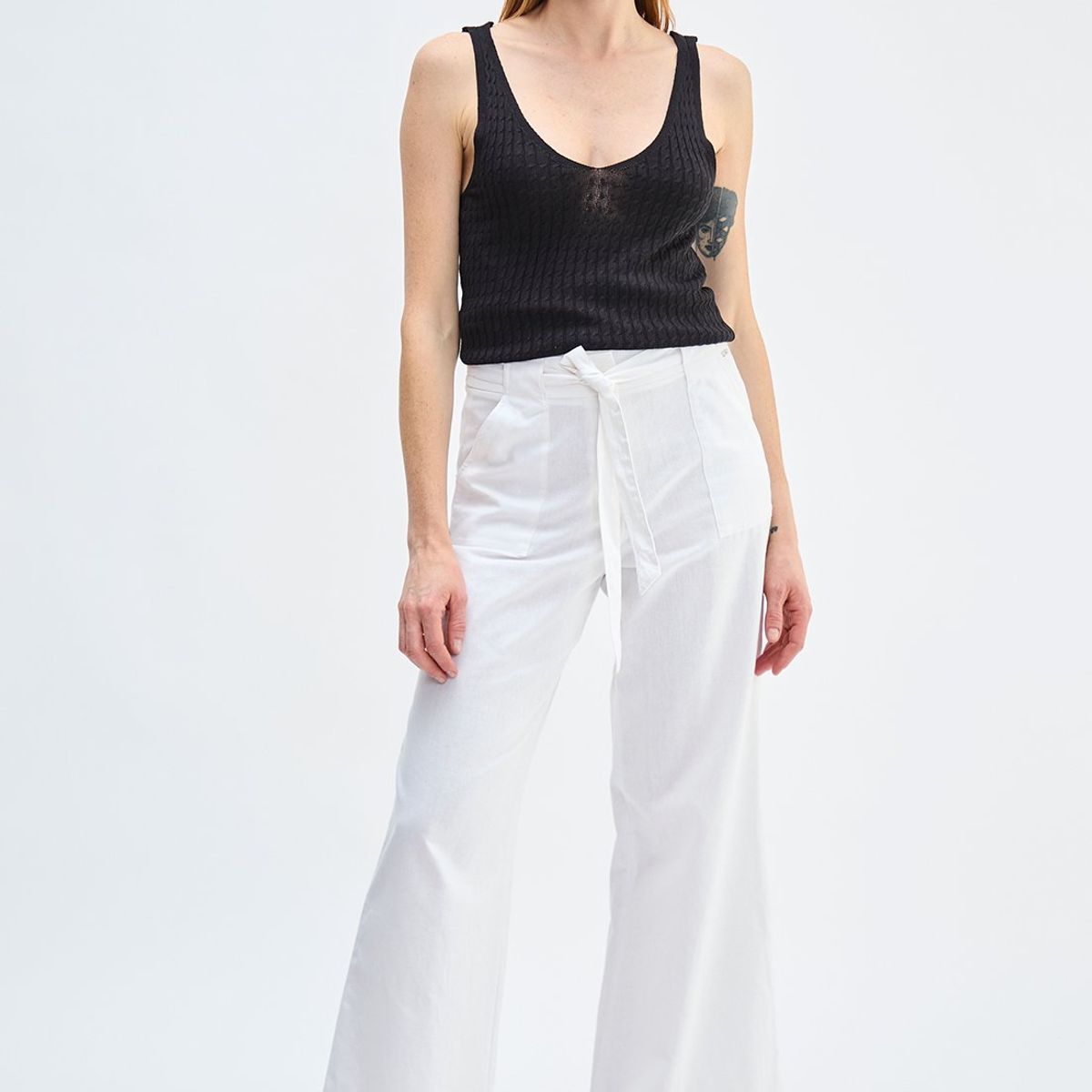 ASH - Pantalon Crudo Mujer Ash