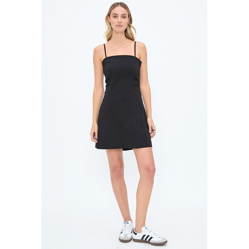 IO - Vestido Liso Negro iO