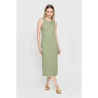 ASH - Vestido Largo Verde Militar Mujer