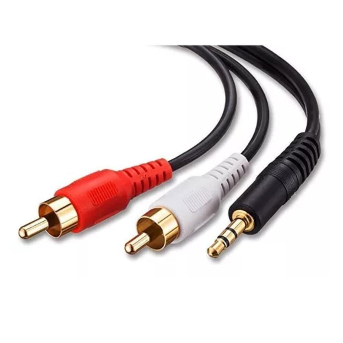 TITANIUX - Cable de 15 Mts conexión 2 Rca a Plug