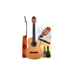 SEVILLANA - Guitarra Acústica Clásica 39'' Con Funda Alma