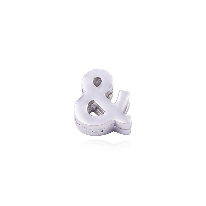 JB JOYAS BARON - Dije de Plata broche Letra &