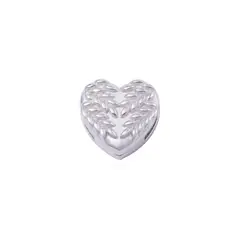 JB JOYAS BARON - Dije de Plata broche Corazón Tallado