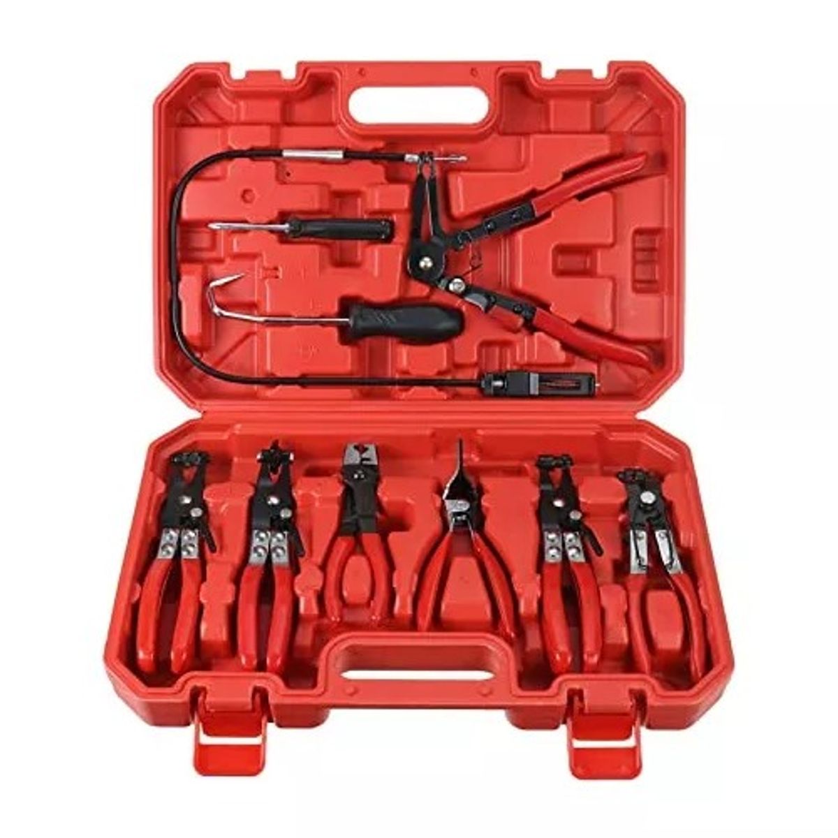 GENERICO - Juego De 9 Alicates Abrazaderas De Manguera