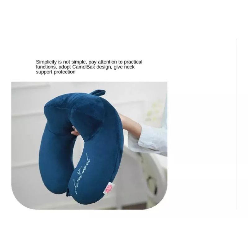 GENERICO - Almohada Cojín Cuello Cervical Viaje Auto Escritorio