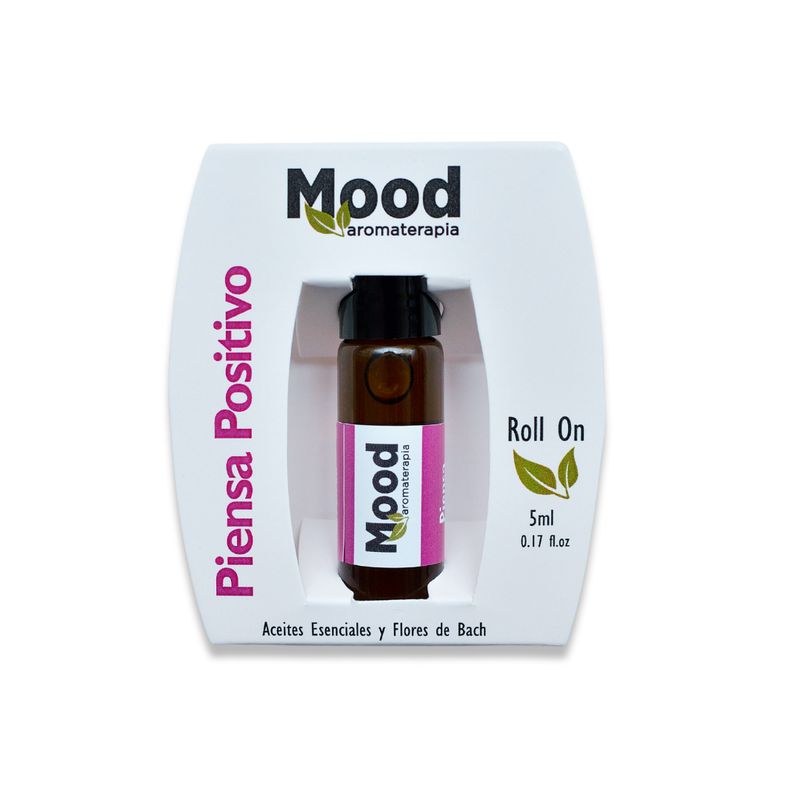 MOOD AROMATERAPIA - Roll On de Aromaterapia PIENSA POSITIVO