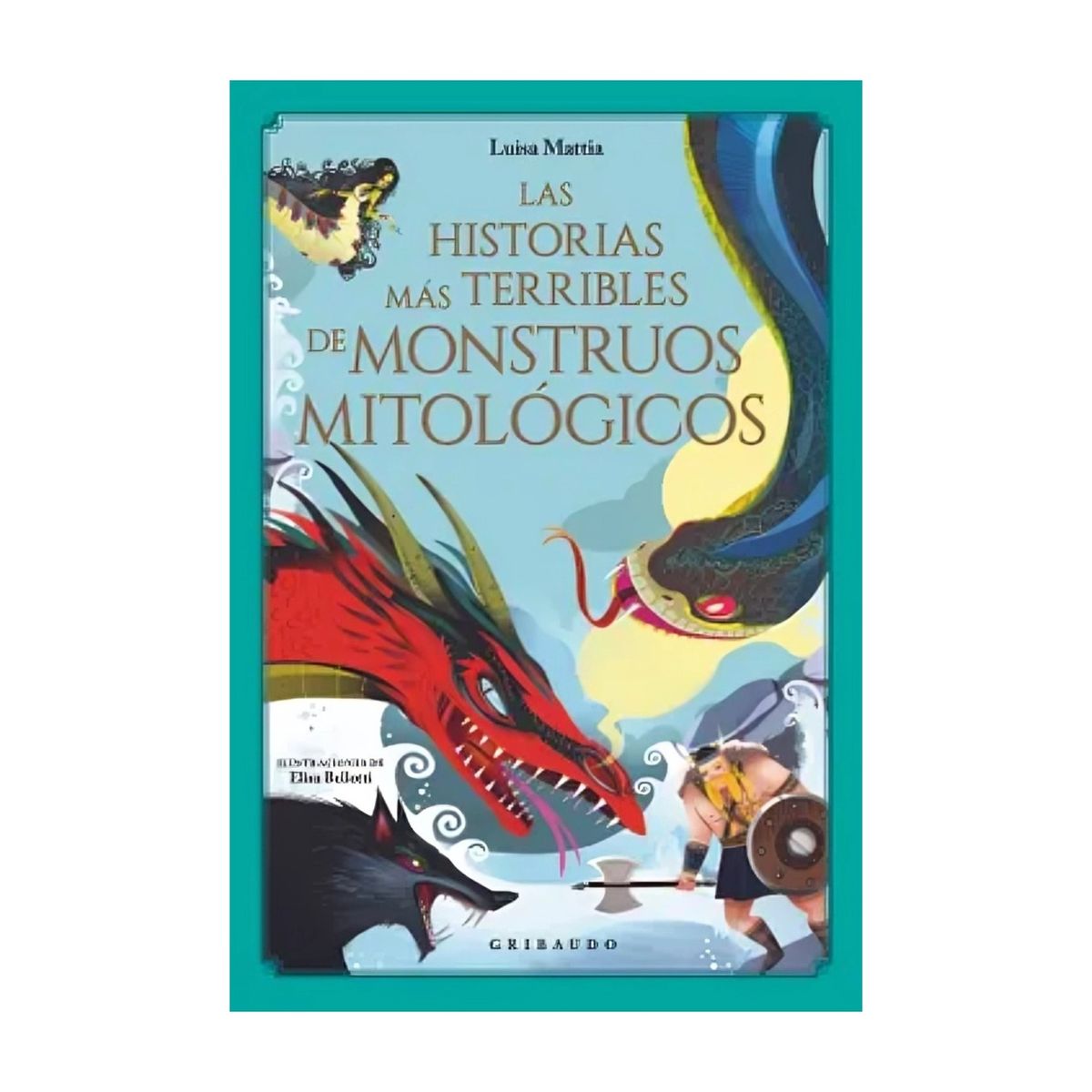 TOP10BOOKS - LIBRO LAS HISTORIAS MAS TERRIBLES DE MONSTRUOS MITOLOGICOS / OCEANO / LUISA MAT