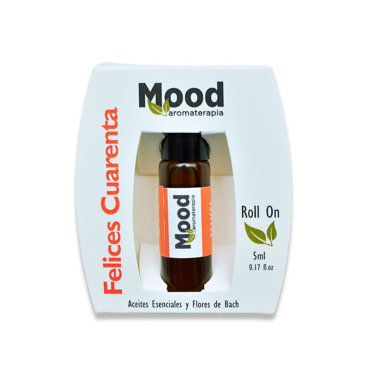 MOOD AROMATERAPIA - Roll On de Aromaterapia FELICES CUARENTA