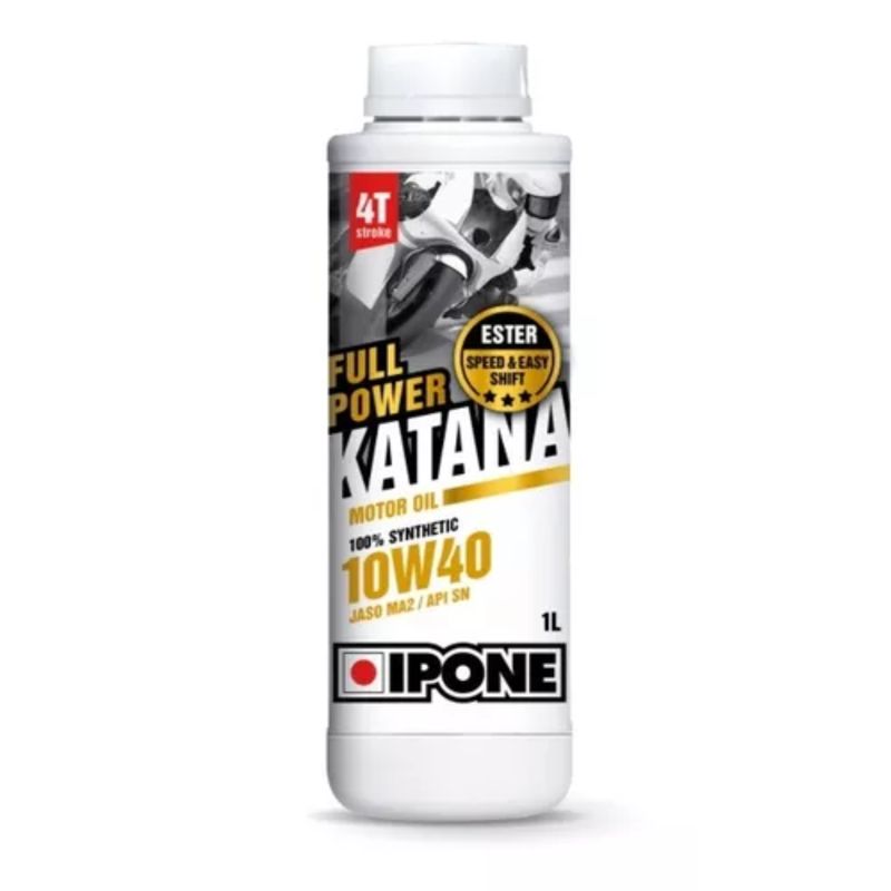 IPONE - Aceite 10W40 Full Sintético Katana Full Power Ipone 4T