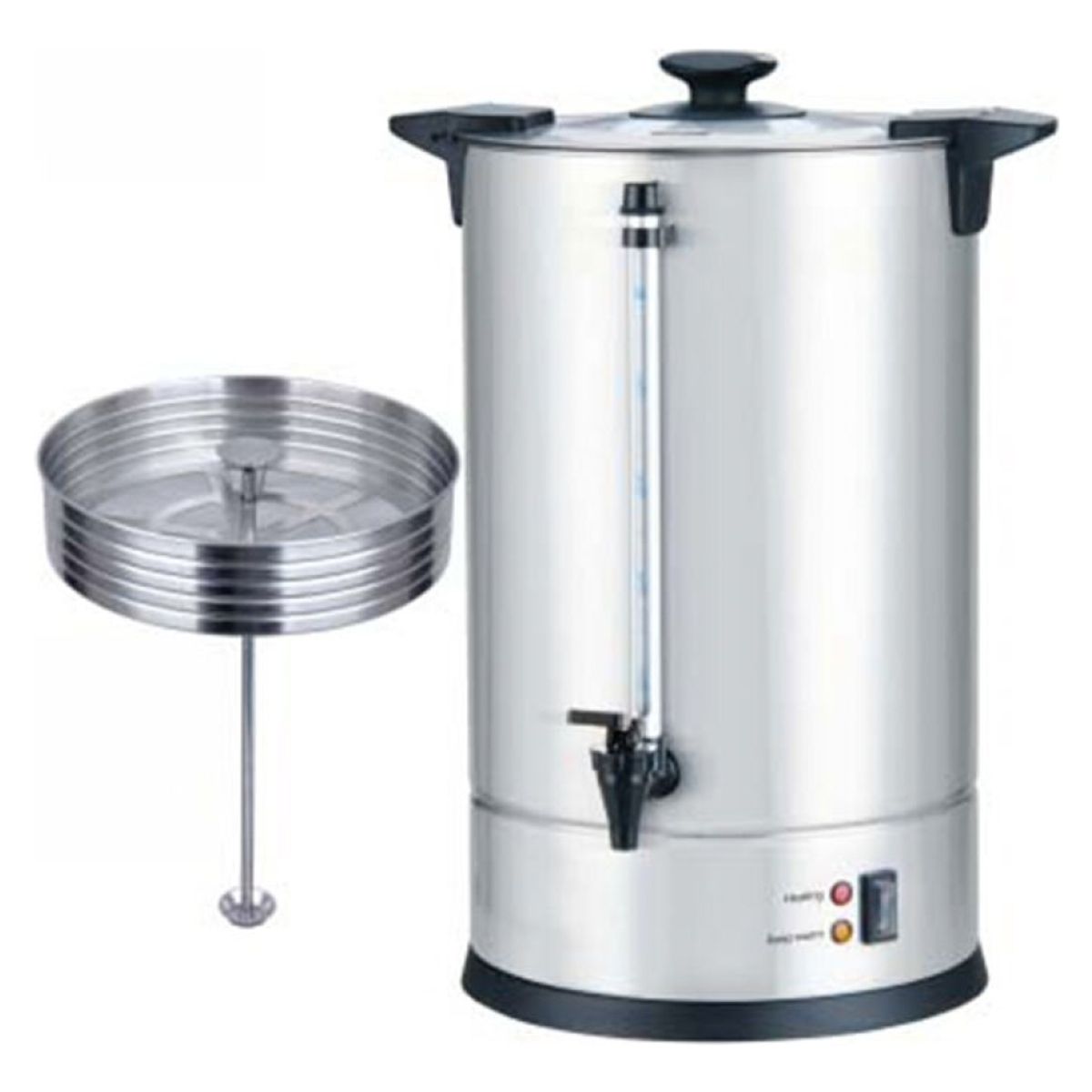 EKIPOTEL - Percolador de Café Ac. Inoxidable 15 Lts