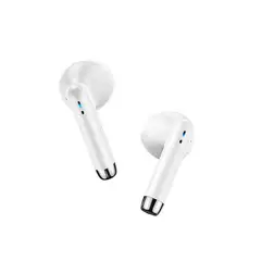 USAMS - Audífonos Bluetooth In-ear IA04 Touch Dual Mic Blanco