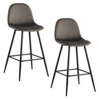 Pack de 2 Pisos de Bar Recife Gris