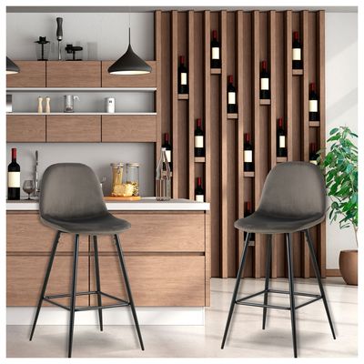 Imagen 2 del producto Pack de 2 Pisos de Bar Recife Gris