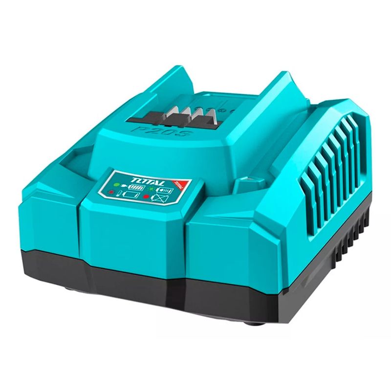 TOTAL TOOLS - Cargador Rápido De Batería Inteligente 20v 4ah Total