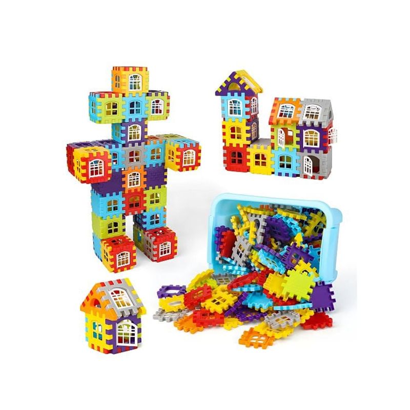 CRUSEC - Kit Bloques De Construcción Educativos Niños 150 Piezas
