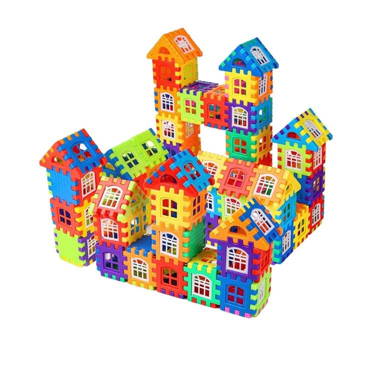 CRUSEC - Kit Bloques De Construcción Educativos Niños 150 Piezas