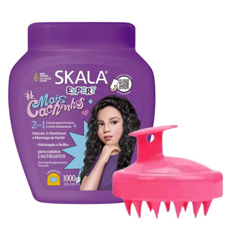 SKALA - Crema Skala Expert 2 En 1 + Cepillo Masajeador Pack