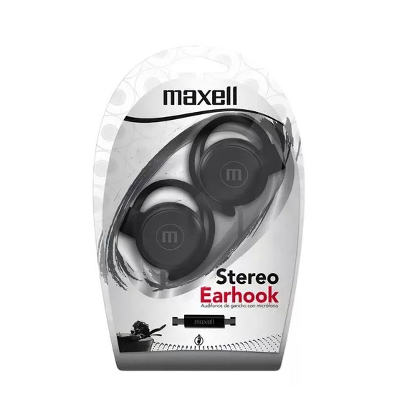 MAXELL - Audífono Con Micrófono Earhook