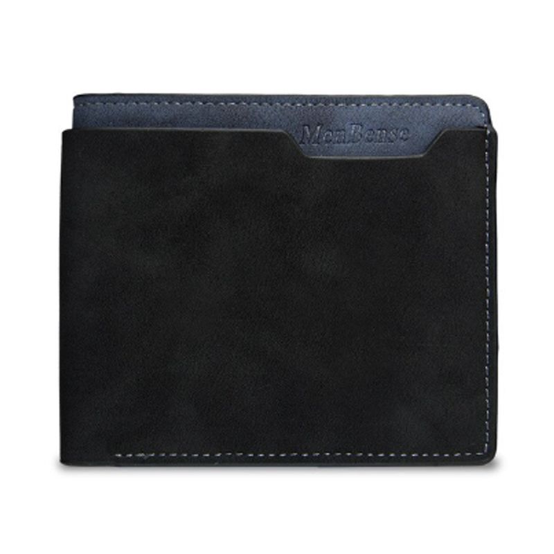GENERICO - Billetera Para Hombre Caballero - Mod D Negro
